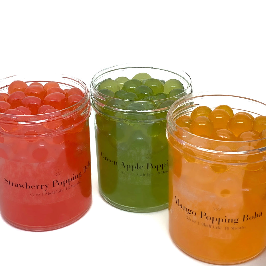 Popping Boba Set | 3 flavors